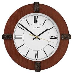 Seiko Wood Wall Clock 