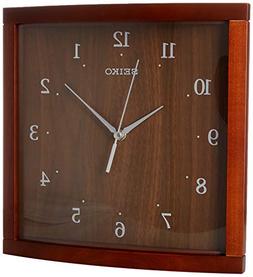Seiko Wood Wall Clock 