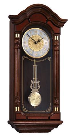 Seiko Wooden Wall Clock QXH004BLH