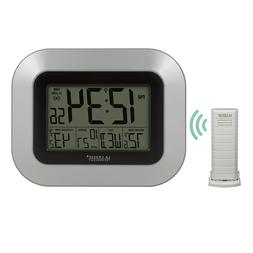 La Crosse Technology WS-8115U-S-INT Atomic Digital Wall Cloc
