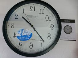 La Crosse Technology WT-3143A-INT 14-Inch Atomic Wall Clock,