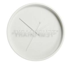 IKEA x Virgil Abloh "MARKERAD" Wall Clock "TEMPORARY" 
