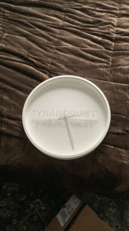 IKEA X Virgil Abloh "MARKERAD" WALL CLOCK "TEMPORARY" 