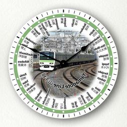 Yamanote Line Tokyo Japan Commuter Train Station Names 12" S