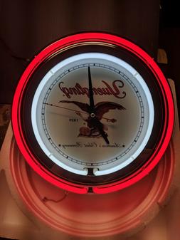 Yuengling Double Neon Wall Clock Great For Garage Man Cave